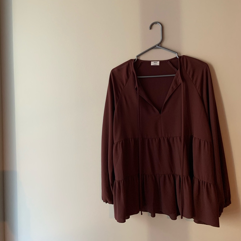 Aritzia tiered blouse small - Picture 2 of 2
